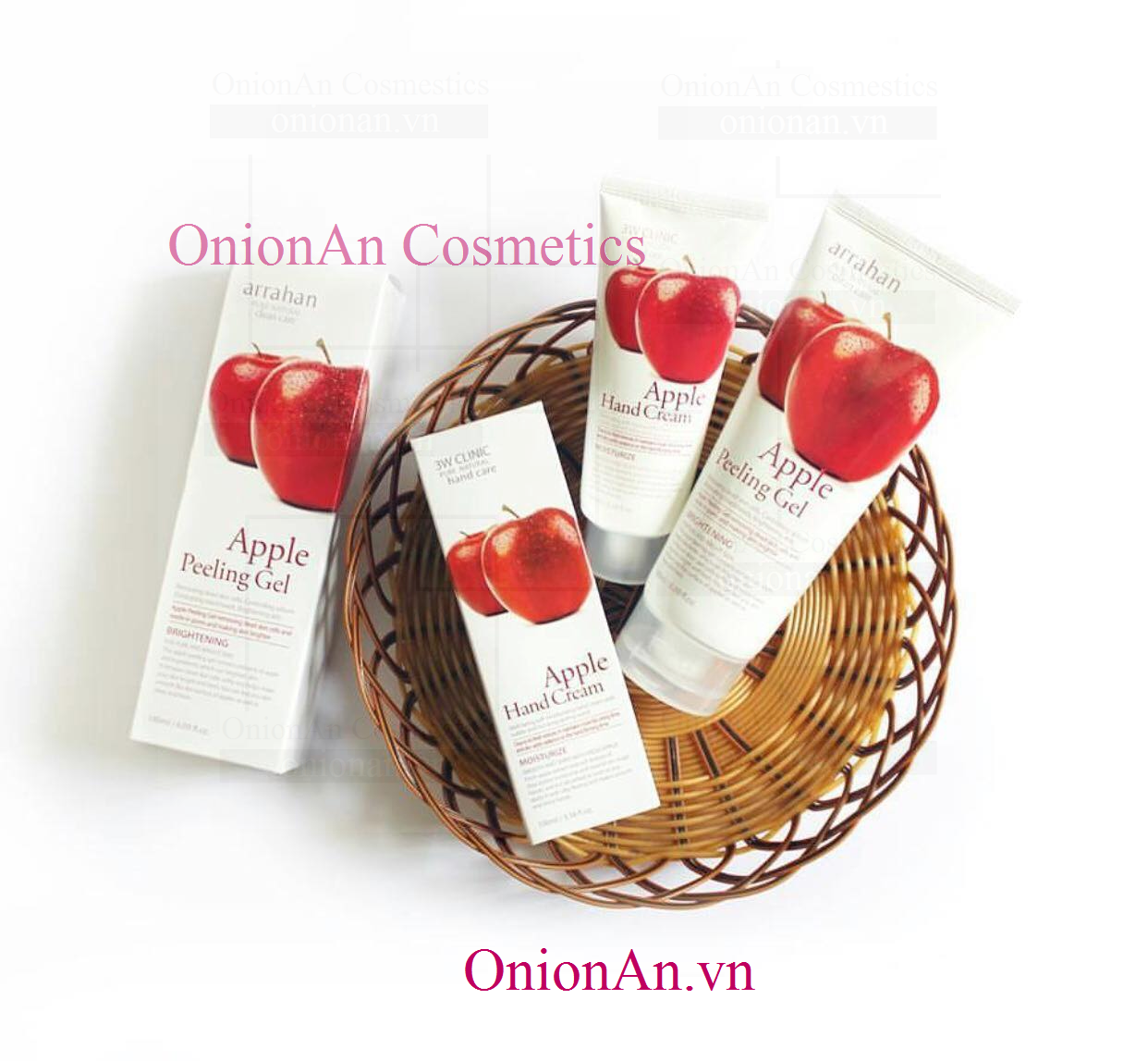 Gel Tẩy Da Chết, Làm Sáng Da Arrahan Apple Peeling Gel